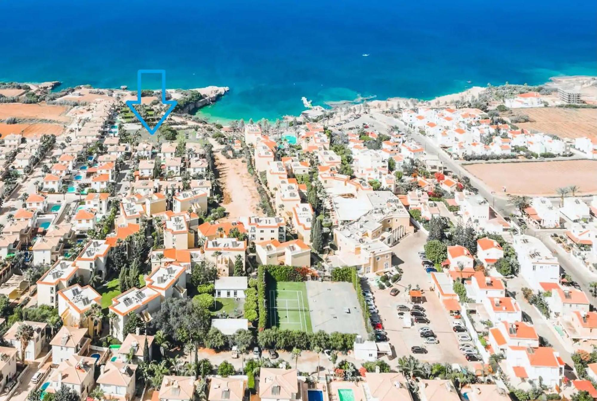 Villa Oceania - Beachfront Paralimni Luaran gambar